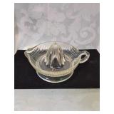 Vintage glass juicer
