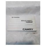 Vintage toyota camry owner