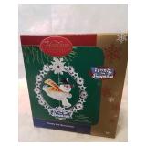 Carlton frosty the snowman ornament
