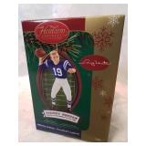 Carlton johnny unitas ornament