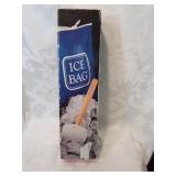 New vintage store stock ice bag with mallet.To