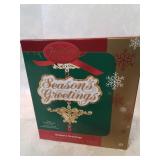 Carlton season greetings ornament