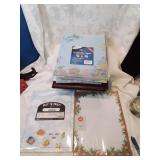 Stack of packages of specialty print paper