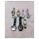 Group of wrist watches