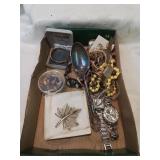 Flat of estate jewelry