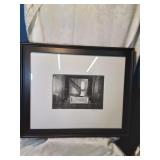 Artist Crawford, black and white photograph