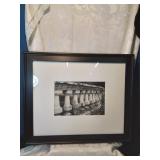 Framed crawford , black and white photograph