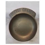 Press pocket change container