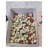 Flat.Of decorator bird eggs