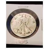 Nineteen thirty five silver half dollar