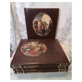 Set a five emboss bound western books