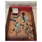 Flat of estate jewelry