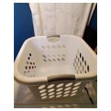 Is white square laundry basket