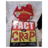 Group of two games , including fact or crap