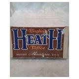 Vintage heath candy bar box