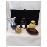 Group of avon perfume bottles