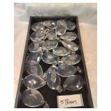 Tray of three inch prisms includes the tray