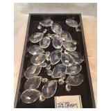 Tray of two and a half inch prisms includes the