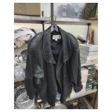 Renaissance leather coat size large