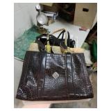 Rubber flat of purses