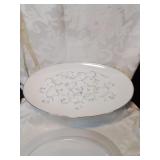 Set of two oval norataki china alicia pattern