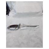 Fourteen inch knife with knuckle guards