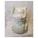 Mister piggy cookie jar