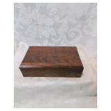 Wooden dovetailed box