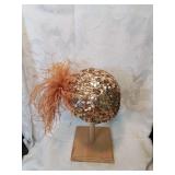 Gold sequin one hat
