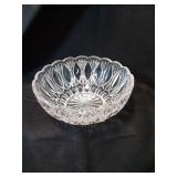 Heavy lead crystal bowl