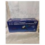 New four and a half inch angle grinder