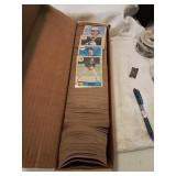 Box of baseball cards