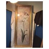 Decorator floral print fifteen by forty inches