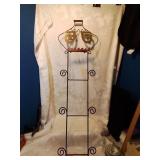 Metal 3 plate wall rack