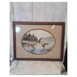 Flying ducks print fourteen by eighteen inches