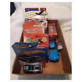 Flat of hot wheels and other cars