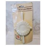 New nonstick dough press