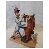 Practice makes perfect by norman rockwell figurine