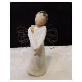 Willow trees celebrate joan figure