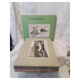 Set of Four automobile quarterly books