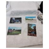 GroUp of vintage unused travel postcards