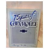 Seventy five years of chevrolet book