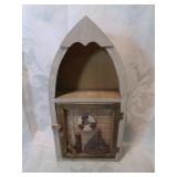 Boat shaped wall box