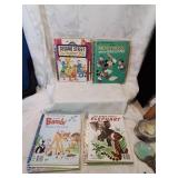 Stack of little golden children's books