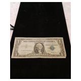 One dollar silver certificate