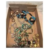 Flat of estate jewelry