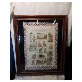 Hansel and gretel framed art