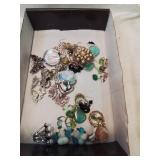 Flat of estate jewelry