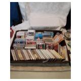 Flat of vintage baseball cards