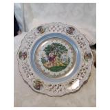 Bavaria transfer decorated charger